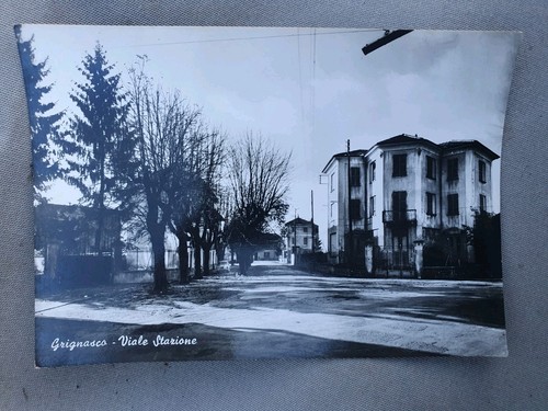 Cartolina grignasco viale - cartolina,grignasco,