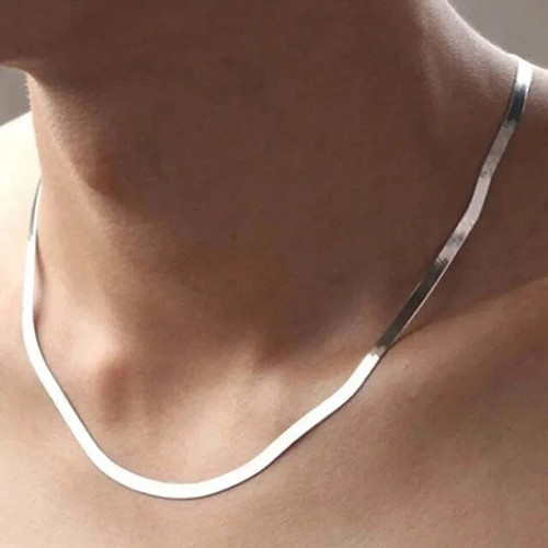 Collana catena argento - collana,