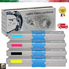 KIT 4 Toner C-321 compatibile per Oki MC332, MC342, 321, C301
