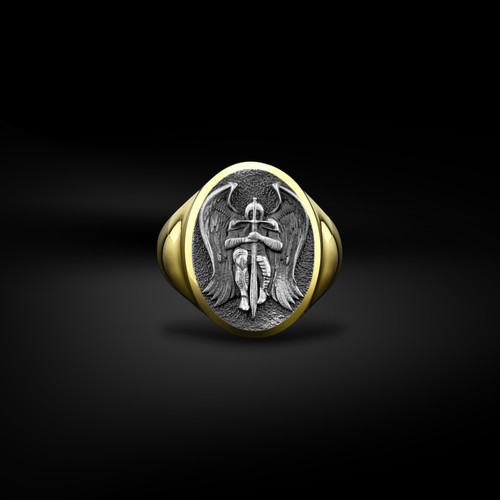 Anello uomo argento - anello, in