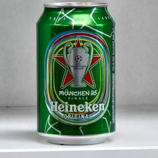 Lattina di birra Heineken