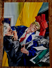 COUVERTURE ORIGINALE DE RINO FERRARI -  X 13 N° 93 FORMAT 20,5 X 29 CM