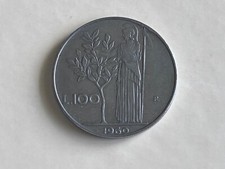 Moneta Repubblica Italiana 100