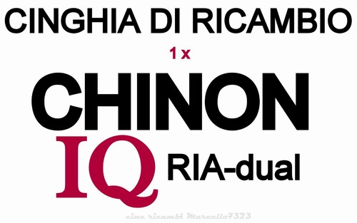 Cinghia ricambio motore - di,