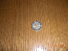 Moneta euro circolata - moneta,