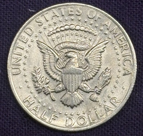 1972 half dollar fifty cent - half,