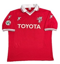 MAGLIA CALCIO PERUGIA CODREA MATCH WORN INDOSSATA VS FIORENTINA 2003/04 GALEX