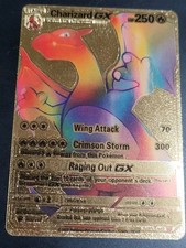 Rara carta Charizard GX
