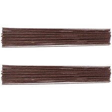  100pcs 2mm filo di fiori di seta artificiale stelo fai da te rami di fiori