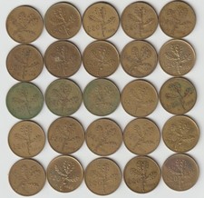 20 Lire 1959 Lotto di 25 monete rare a14