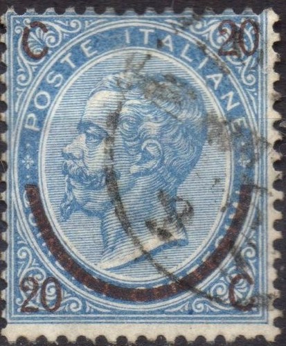 Italia regno 1865 usato - italia,