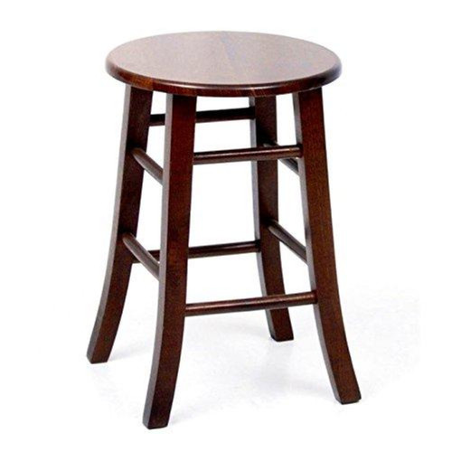 Sgabello tondo legno - in,