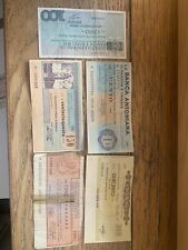 Lotto Assegni Circolari Repubblica Italiana 