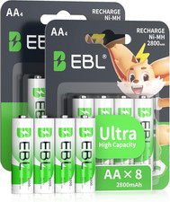 1.2V Batterie Ricaricabili AA