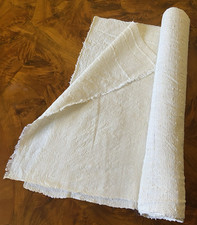 Antica Tela Grezza Di Canapa tessuta a telaio a mano, mt.5,60x0,69, primi ‘900