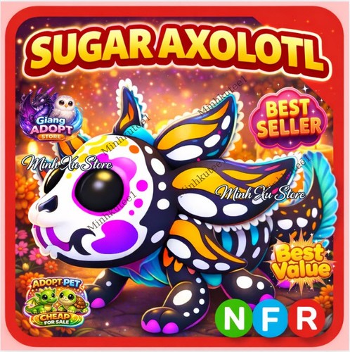 Sugar axolotl neoon fly - 💖,