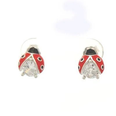 Orecchini coccinella - orecchini,