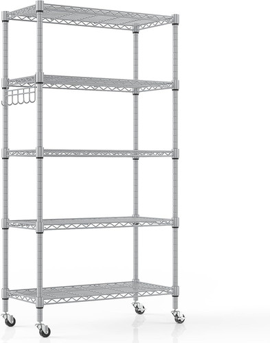 Scaffale metallico - metallico, di