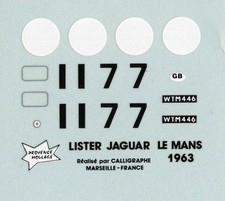 LISTER JAGUAR COUPE'   LE MANS