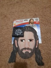 Costume WWE per bambini MASCHERA E POLSINI SETH ROLLINS Halloween travestimento maschera lottatore