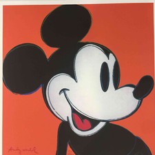 Andy Warhol  Litografia off set cm 60x60 Firma su lastra con certificato