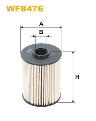 Wf8476 filtro carburante - carburante, per