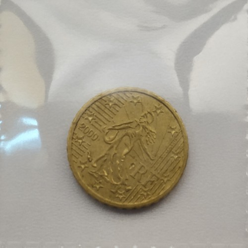 Moneta cent del 2000 - moneta, da
