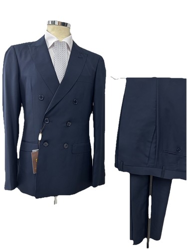 Abito uomo doppio petto blu - uomo, tg