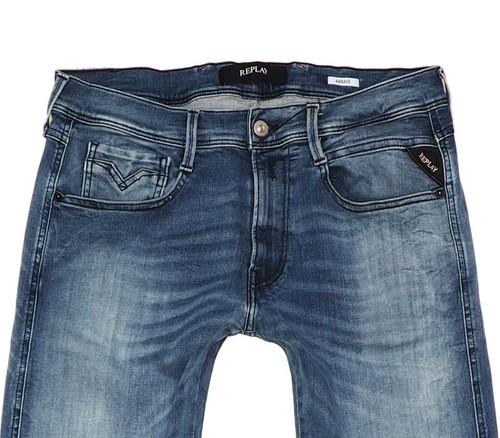 Replay anbass jeans - uomo, –