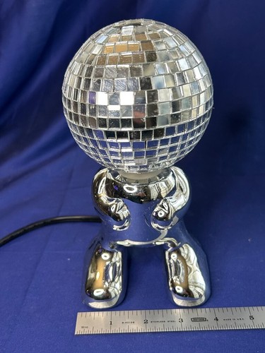 Motor head disco - ball, silver