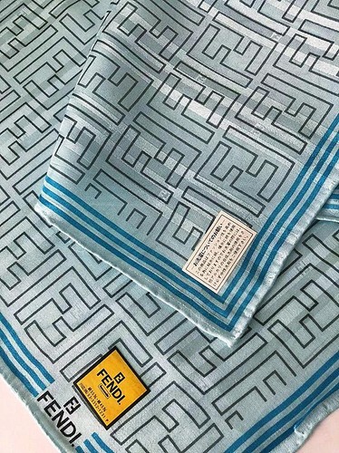 Sciarpa fendi righe motivo - righe, e