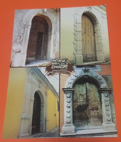 Cartolina calitri - calitri, (avellino)