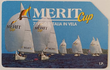 Scheda Telefonica - Merit Cup - Variante Boa Rossa - G 431A [Usata Magnetizzata]