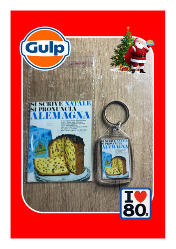 Portachiavi natale panettone - natale,