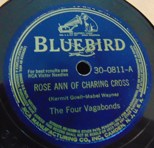 78rpm bluebird four - bluebird,