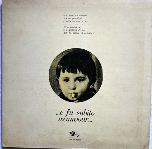 Charles aznavour e - aznavour, –