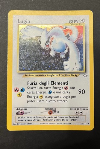 Pokélotteria lugia 111 holo - lugia,