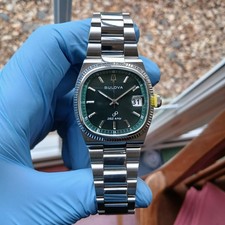 Bulova Super Seville 96B440 [Verde] Quarzo di Precisione [Confezione]