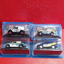 LOT 4 VÉHICULES PARIS DAKAR 2016 1/43 IXO 