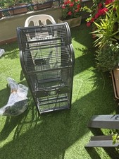 Gabbia X Pappagalli Zincara Tetto E Frontale Apribile