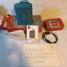 JAZ  Portable Bluetooth Speaker Waterproof Teal Tested Works