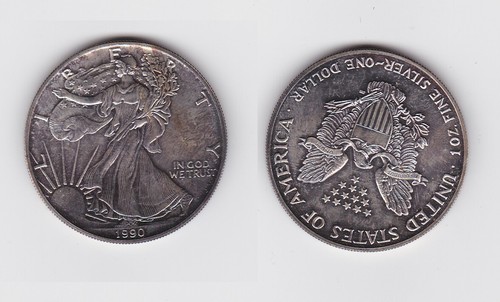 Moneta argento dollaro - argento,