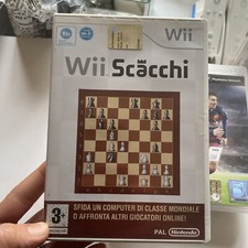 Wii Scacchi Nintendo Wii Gioco Originale Completo PAL Italiano Videogioco