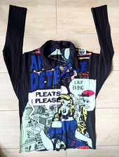 Issey Miyake Pleats Please-Style, new shirt, size medium, limited edition