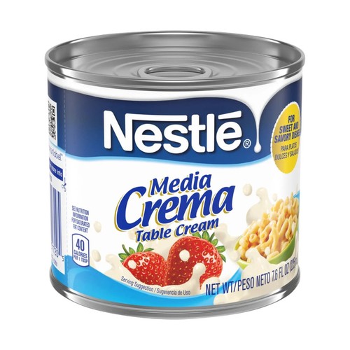 Nestlé media crema - 2x,