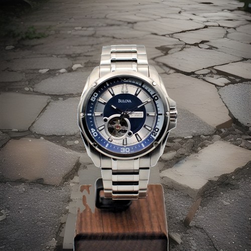 Bulova 96a137 blue - box, &