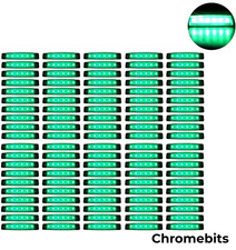 100X 6 Led Verde Luce Marker