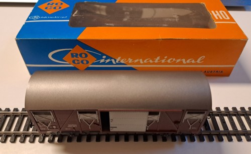 Treno roco vagone merci - roco,, con