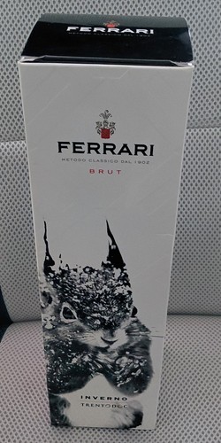 Bottiglia ferrari inverno - bottiglia, di