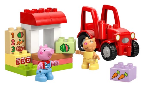 Lego trattore mercato 18 - mercato, (